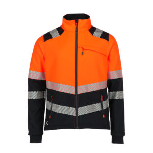 Softshell Etna Naranjo/Azul Marino Unisex
