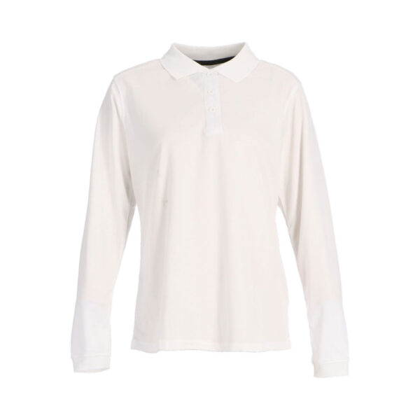 Polera Dry Fresh Mujer ML Cuello Camisero, vista 2 - DryFit y DryFresh | MerchLAB