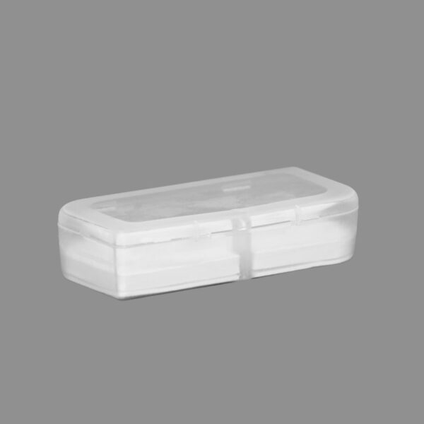 Estuche de PVC translúcido para pendrive giro, detalle - Tecnología y Electrónicos | MerchLAB