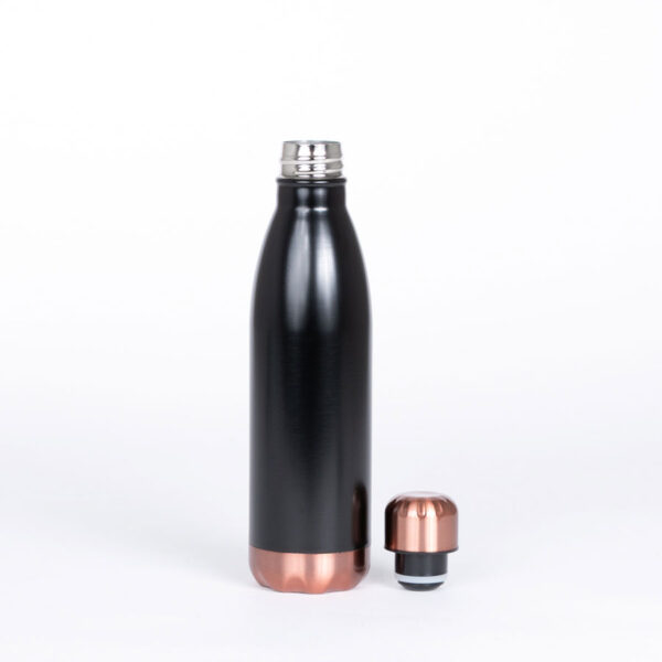 Termo 1/2 L negro/encobrizado "BRISTOL" 500cc - Imagen 5