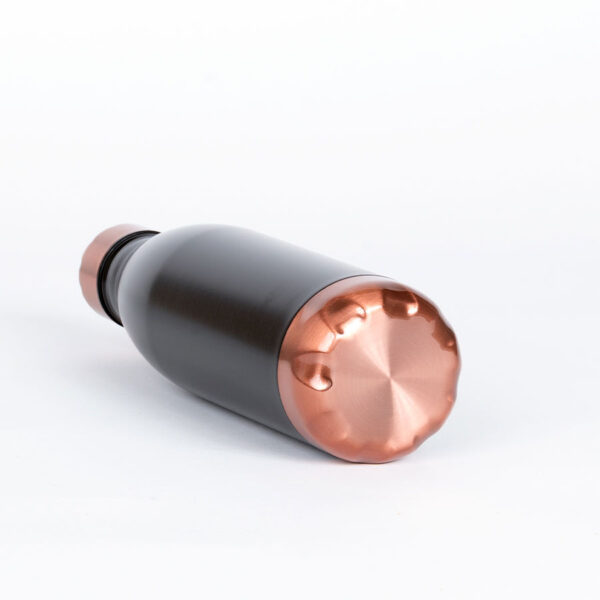 Termo 1/2 L negro/encobrizado "BRISTOL" 500cc, vista 2 - Tazones, Termos y Mugs | MerchLAB