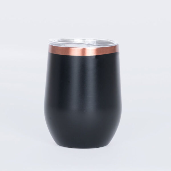 Vaso térmico negro/encobrizado "LEEDS" 350cc - Tazones, Termos y Mugs | MerchLAB