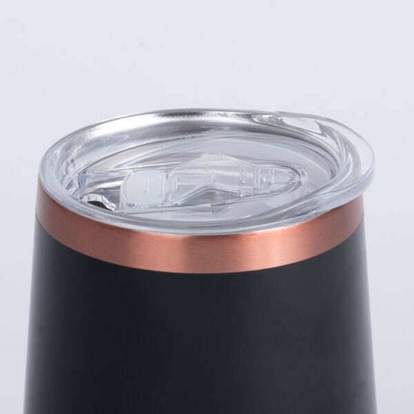 Vaso térmico negro/encobrizado "LEEDS" 350cc - Imagen 6