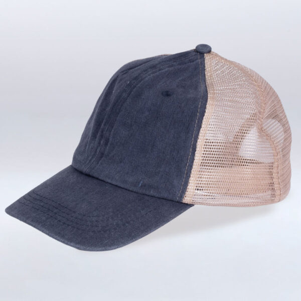 Deluxe Gorro Jockey Mesh "JEANS", vista 2 - Jockeys | MerchLAB