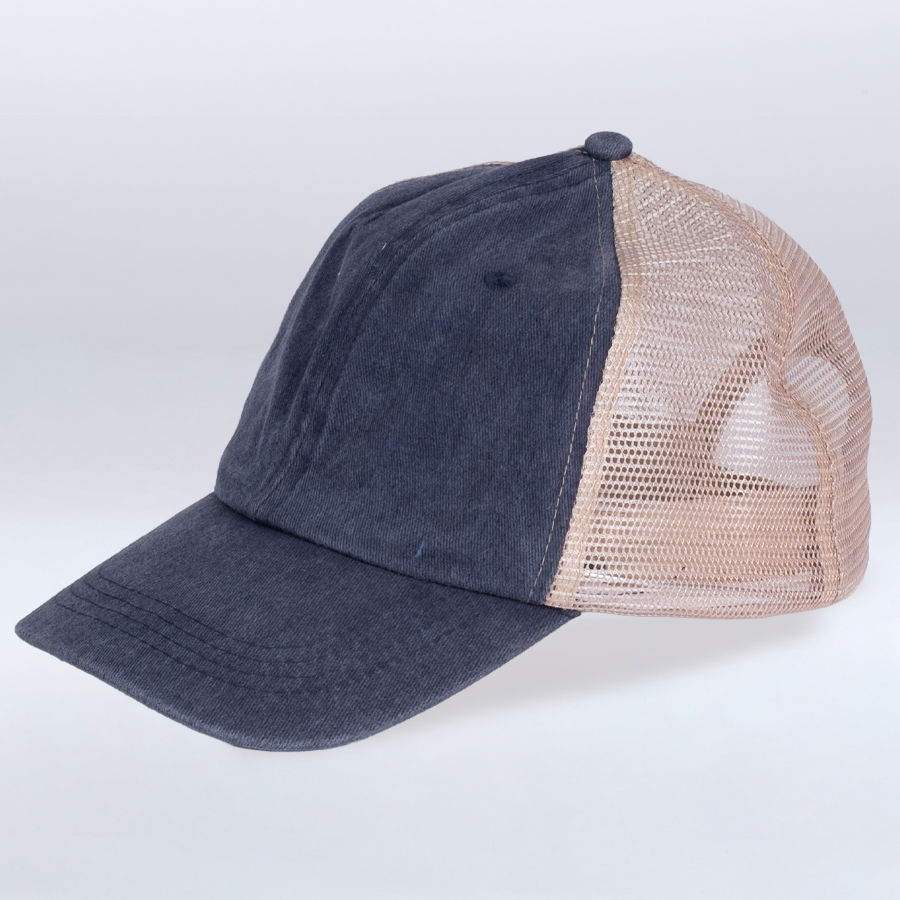 Deluxe Gorro Jockey Mesh "JEANS" 2 Deluxe Gorro Jockey Mesh "JEANS", vista 2 - Jockeys | MerchLAB