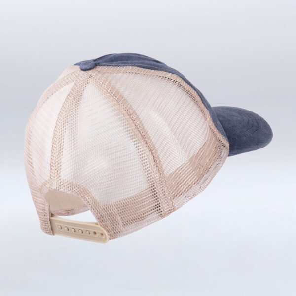 Deluxe Gorro Jockey Mesh "JEANS", detalle - Jockeys | MerchLAB