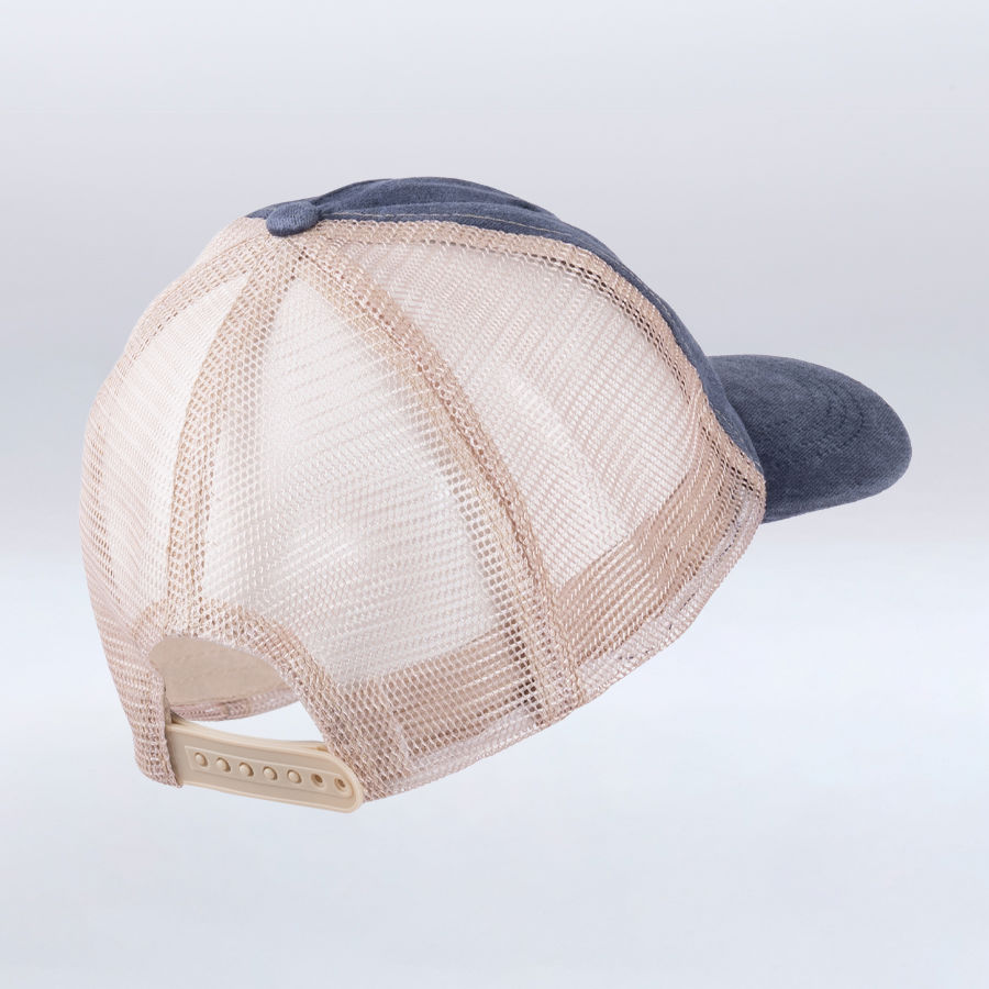 Deluxe Gorro Jockey Mesh "JEANS" 3 Deluxe Gorro Jockey Mesh "JEANS", detalle - Jockeys | MerchLAB