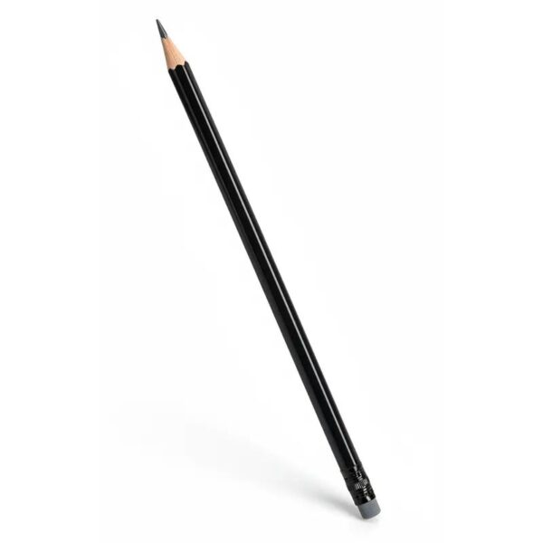 Lapiz Grafito Negro Con Goma, detalle - Lápices Personalizados | MerchLAB
