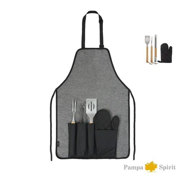 Set bbq Delantal Grill, foto 4 - Asado y Parrilla | MerchLAB