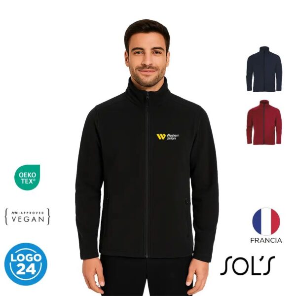Chaqueta Softshell Race Hombre - Chaquetas | MerchLAB