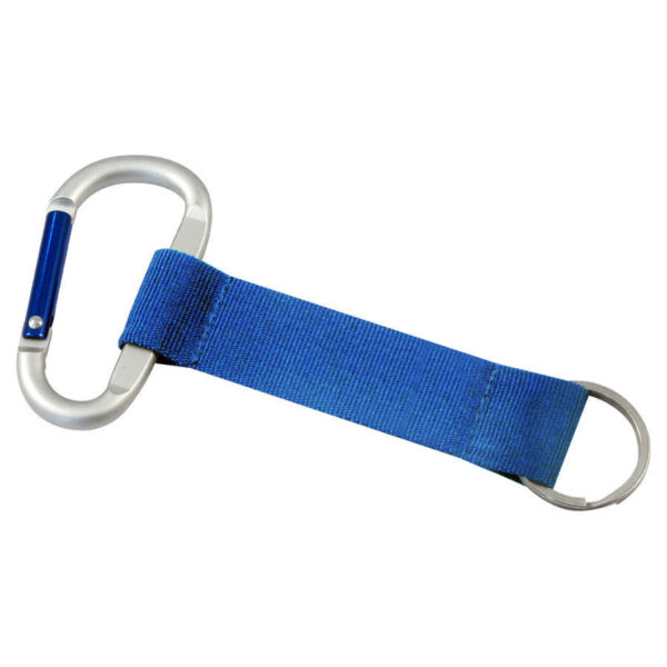 Llavero-Lanyard Mosquetón, vista 2 - Llaveros Corporativos | MerchLAB