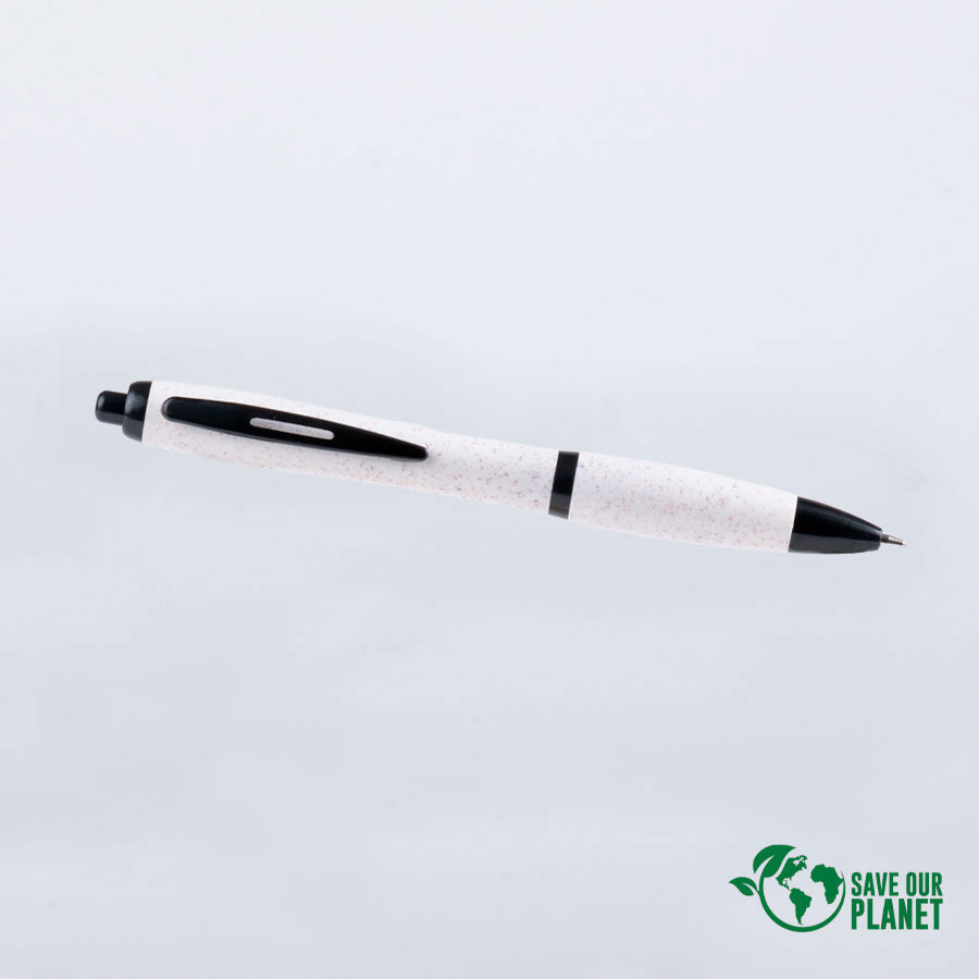 Bolígrafo de Fibra de Trigo "ELEMENT 2" con tinta azul 1 Bolígrafo de Fibra de Trigo "ELEMENT 2" con tinta azul - Lápices Personalizados | MerchLAB