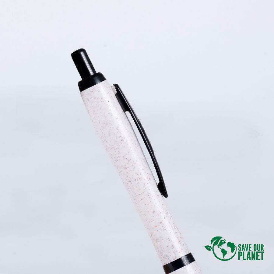 Bolígrafo de Fibra de Trigo "ELEMENT 2" con tinta azul 2 Bolígrafo de Fibra de Trigo "ELEMENT 2" con tinta azul, vista 2 - Lápices Personalizados | MerchLAB