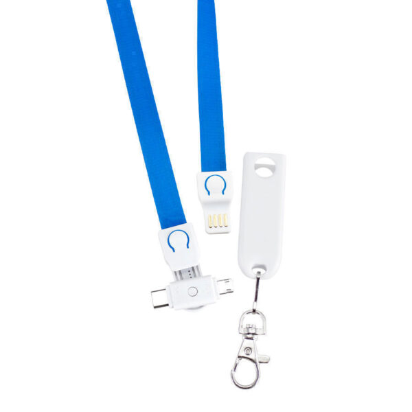 Connect Lanyard Multicargador 4 Connect Lanyard Multicargador, foto 4 - Lanyards e Identificación | MerchLAB