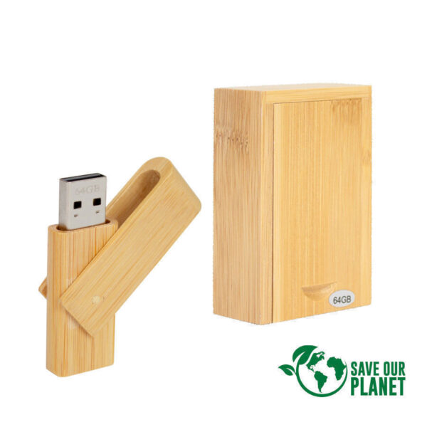 USB Pendrive giro 64GB de Bamboo 10 USB Pendrive giro 64GB de Bamboo - Imagen 10