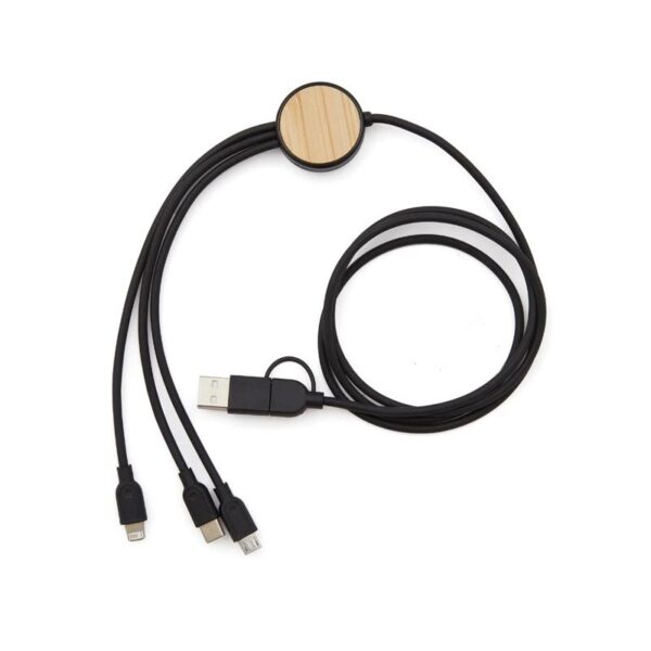 Cable 3 en 1 Bamboo 6 Cable 3 en 1 Bamboo - Imagen 6