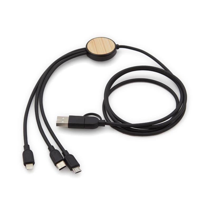 Cable 3 en 1 Bamboo 3 Cable 3 en 1 Bamboo - Imagen 3