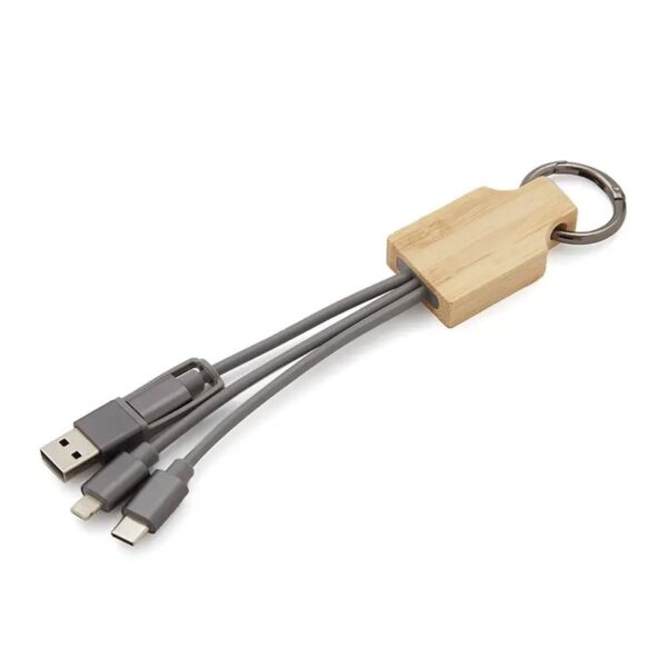Cable 3 en 1 Ryze, detalle - Cable Conector | MerchLAB