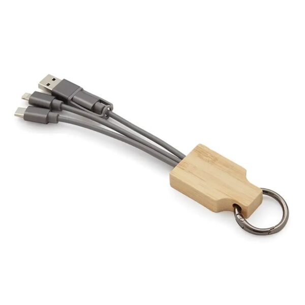 Cable 3 en 1 Ryze, vista 2 - Cable Conector | MerchLAB