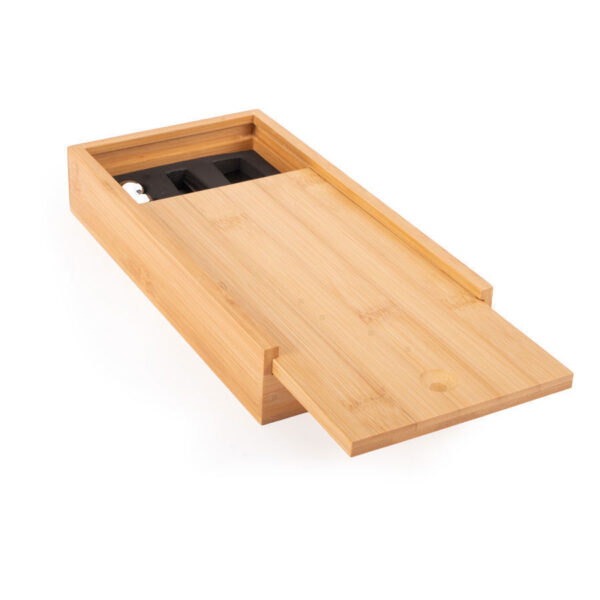 Set Wine & Cheese "FUTRONO" de Bamboo 5 Set Wine & Cheese "FUTRONO" de Bamboo - Imagen 5