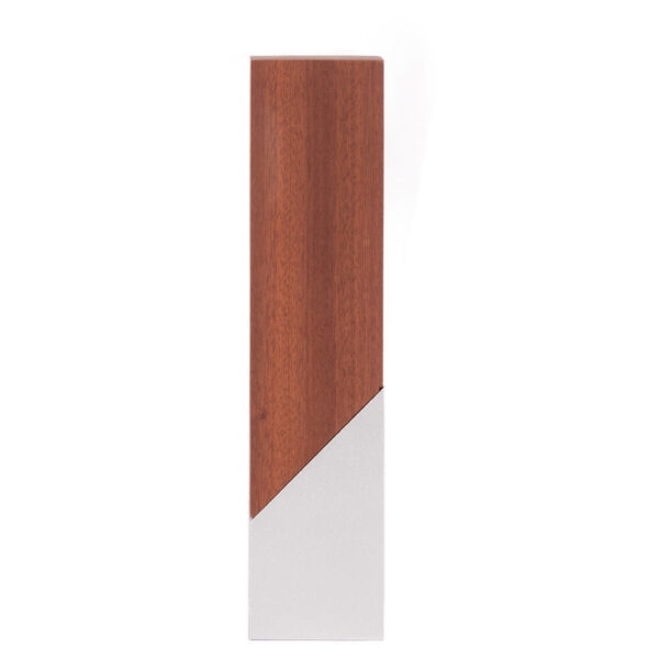 Bloque Trofeo de Acero y Madera "LUKAS" 4 Bloque Trofeo de Acero y Madera "LUKAS", foto 4 - Galvanos y premios | MerchLAB