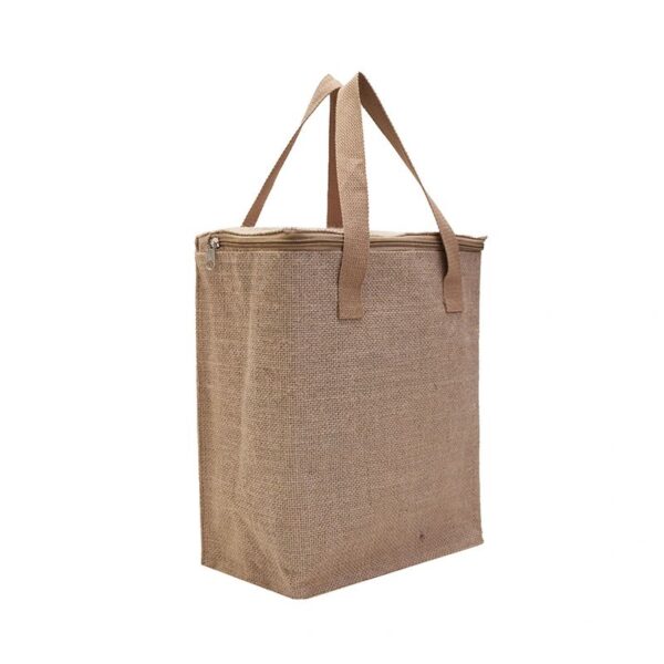 Cooler Bags Yute 9 L, detalle - Bolsos Corporativos | MerchLAB