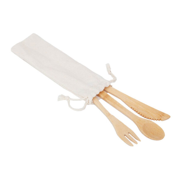 Set Cutlery Bamboo, detalle - Cocina y Mesa | MerchLAB