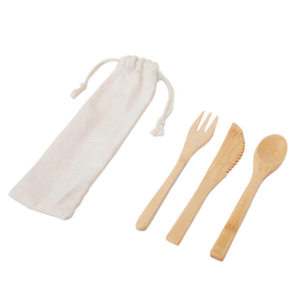 Set Cutlery Bamboo 6 Set Cutlery Bamboo - Imagen 6