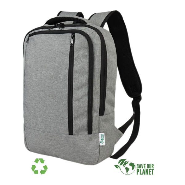 Mochila Porta-Notebook "ECO" 12.5L, detalle - Mochilas Corporativas | MerchLAB
