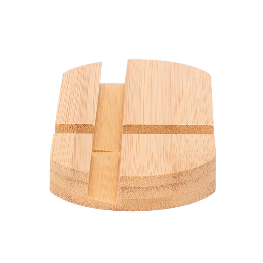 Base Soporte Bamboo "GANGES" para Tablet y Celular 2 Base Soporte Bamboo "GANGES" para Tablet y Celular, vista 2 - Oficina y Escritorio | MerchLAB