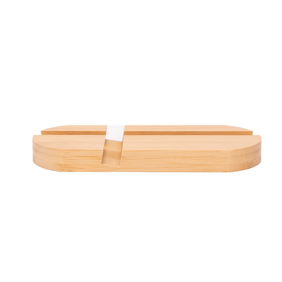 Base Soporte Bamboo "GANGES" para Tablet y Celular 1 Base Soporte Bamboo "GANGES" para Tablet y Celular - Oficina y Escritorio | MerchLAB