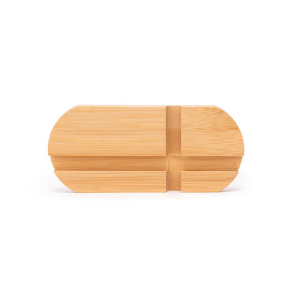 Base Soporte Bamboo "GANGES" para Tablet y Celular 4 Base Soporte Bamboo "GANGES" para Tablet y Celular, foto 4 - Oficina y Escritorio | MerchLAB
