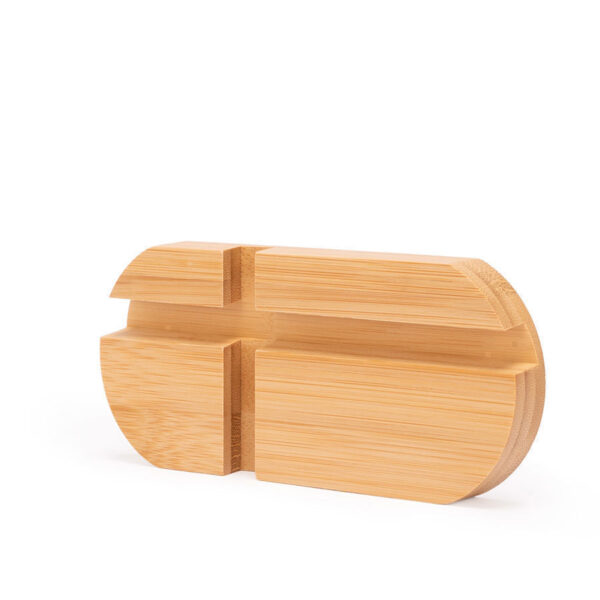Base Soporte Bamboo "GANGES" para Tablet y Celular 5 Base Soporte Bamboo "GANGES" para Tablet y Celular, foto 5 - Oficina y Escritorio | MerchLAB