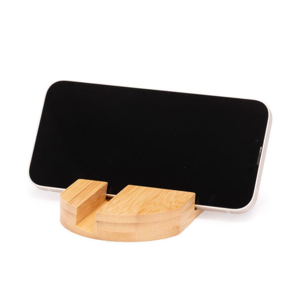 Base Soporte Bamboo "GANGES" para Tablet y Celular 8 Base Soporte Bamboo "GANGES" para Tablet y Celular, foto 8 - Oficina y Escritorio | MerchLAB
