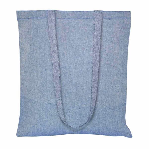 Bolsa de Algodón Reciclado DENIM, vista 2 - Bolsas de Algodón | MerchLAB