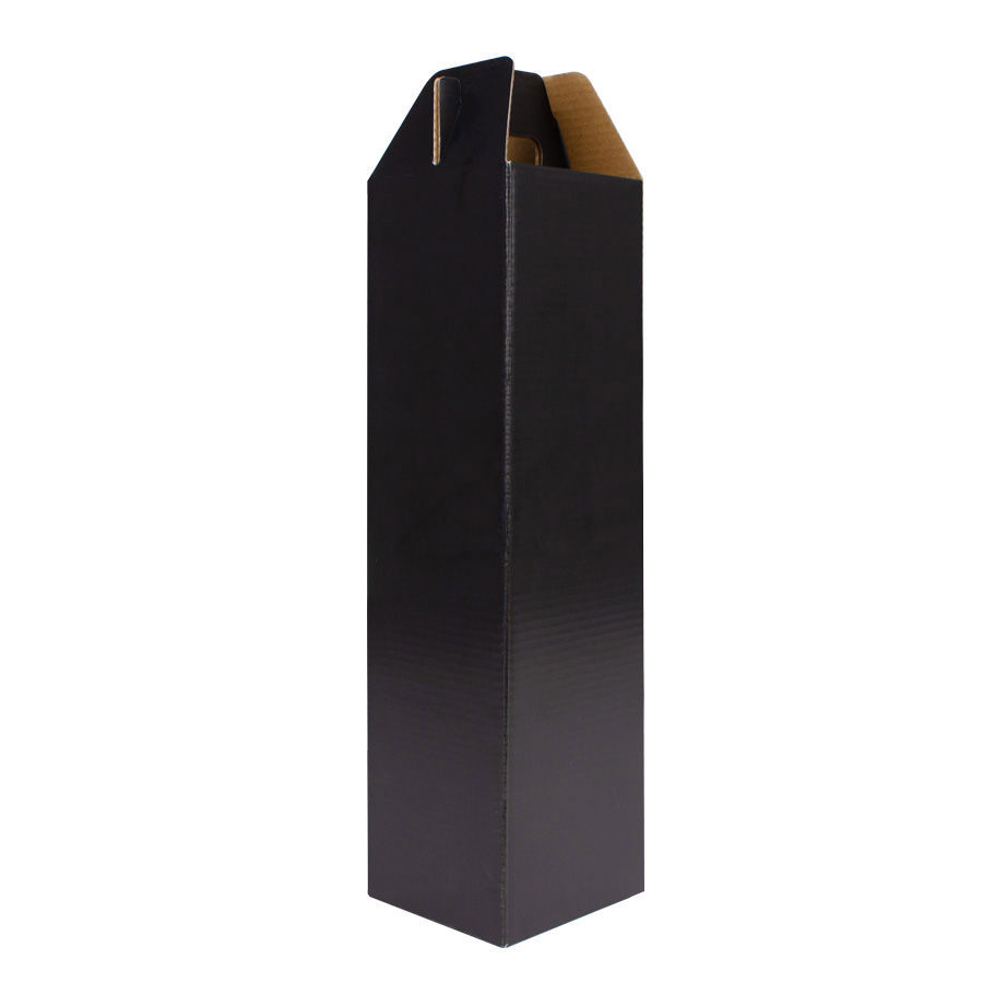 Caja autoarmable con asas, para 1 botella de Vino 2 Caja autoarmable con asas, para 1 botella de Vino, vista 2 - Accesorios de Vino | MerchLAB