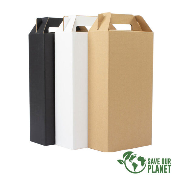 Caja autoarmable con asas, para 2 botellas de Vino 7 Caja autoarmable con asas, para 2 botellas de Vino, foto 7 - Accesorios de Vino | MerchLAB