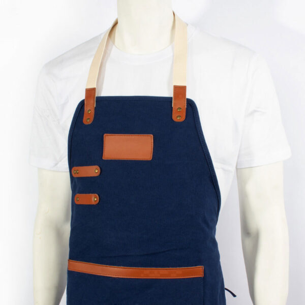 Pechera Asador Canvas Algodón 10 onzas 10 Pechera Asador Canvas Algodón 10 onzas - Imagen 10