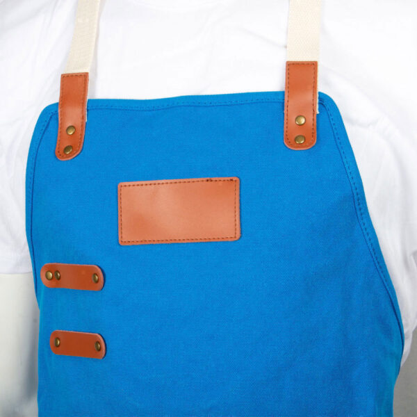 Pechera Asador Canvas Algodón 10 onzas, detalle - Asado y Parrilla | MerchLAB
