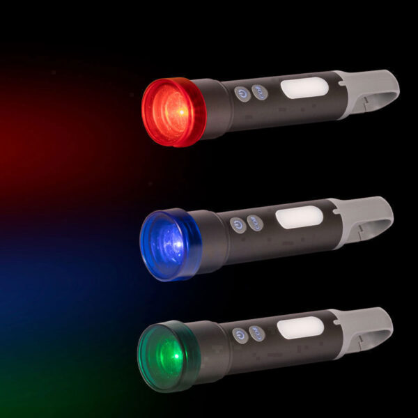USB Linterna Táctica y lámpara recargable "HOOK" 15-en-1 7 USB Linterna Táctica y lámpara recargable "HOOK" 15-en-1 - Imagen 7