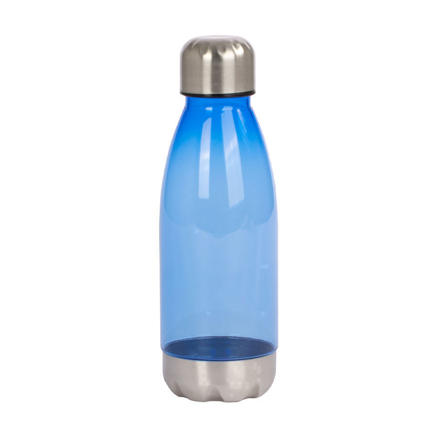 Botella plástica tapa Acero Inoxidable "AS" 500cc 1 Botella plástica tapa Acero Inoxidable "AS" 500cc