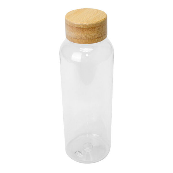 Botella PET tapa bamboo "AINOA" 550cc, foto 5 - Botellas Ecológicas | MerchLAB