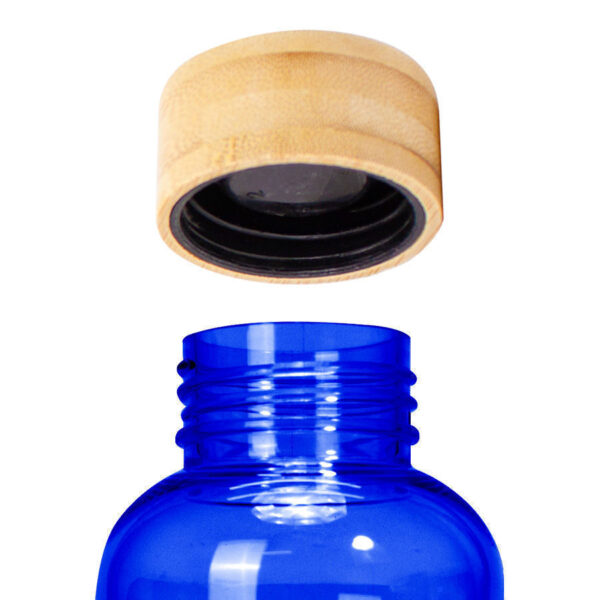 Botella PET tapa bamboo "AINOA" 550cc, foto 7 - Botellas Ecológicas | MerchLAB