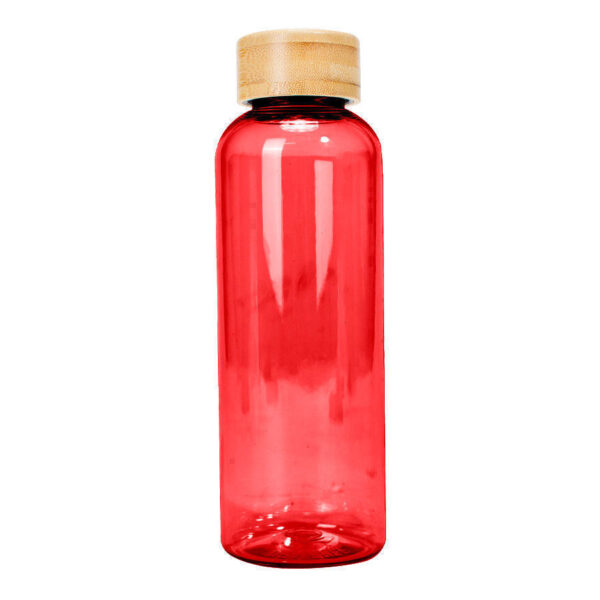 Botella PET tapa bamboo "AINOA" 550cc, foto 10 - Botellas Ecológicas | MerchLAB