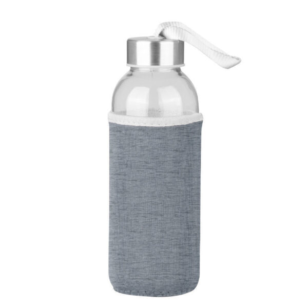 Botella de Vidrio Silica con funda de Neopreno 440cc 9 Botella de Vidrio Silica con funda de Neopreno 440cc - Imagen 9