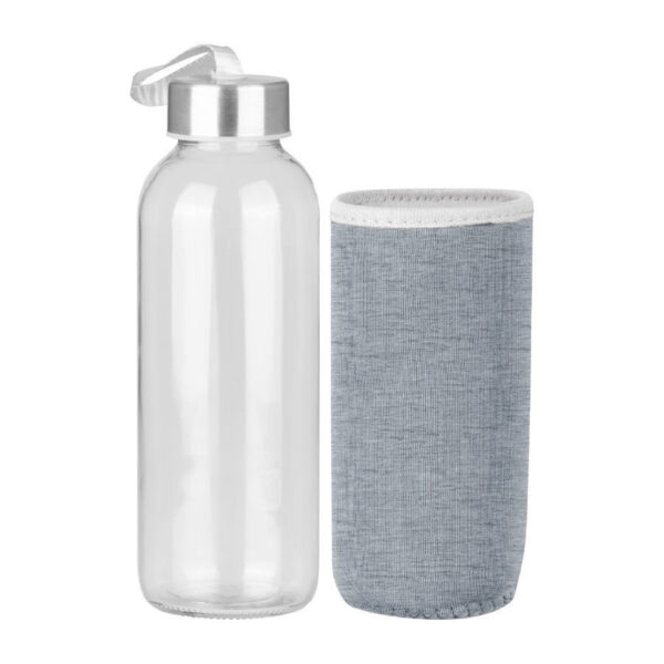 Botella de Vidrio Silica con funda de Neopreno 440cc 10 Botella de Vidrio Silica con funda de Neopreno 440cc - Imagen 10