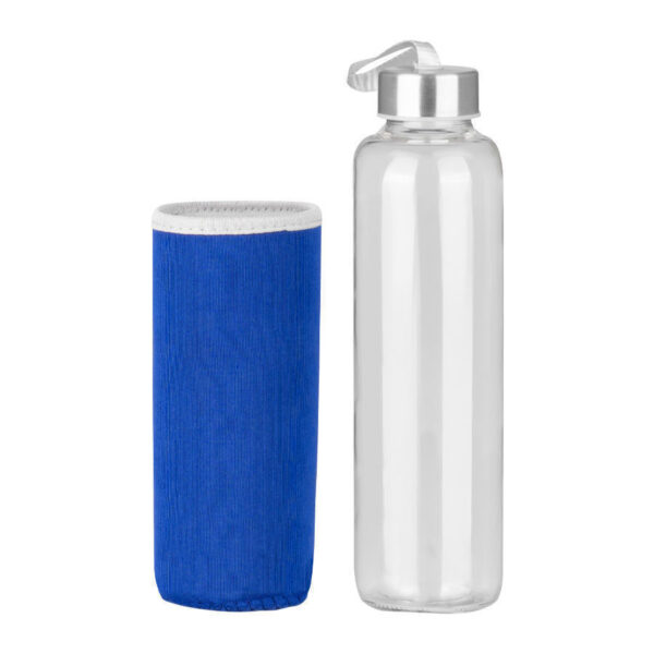 Botella de Vidrio Borosilicato con Funda de Neopreno 580cc, detalle - Botellas de Vidrio | MerchLAB