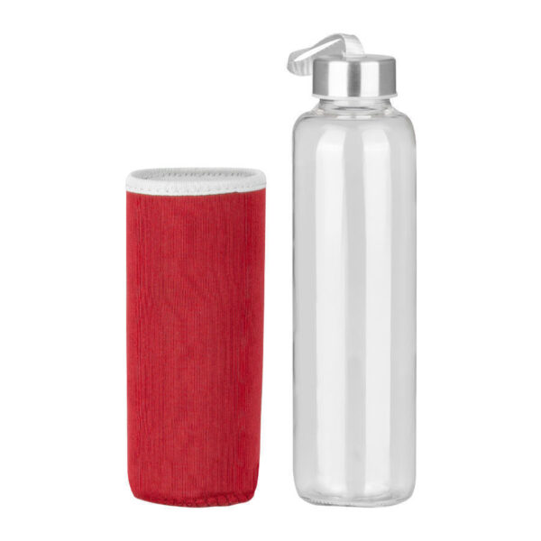 Botella de Vidrio Borosilicato con Funda de Neopreno 580cc 6 Botella de Vidrio Borosilicato con Funda de Neopreno 580cc - Imagen 6