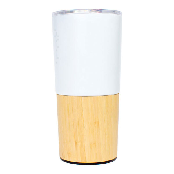 Mug metálico/bamboo "AURUS" 500cc - Tazones, Termos y Mugs | MerchLAB