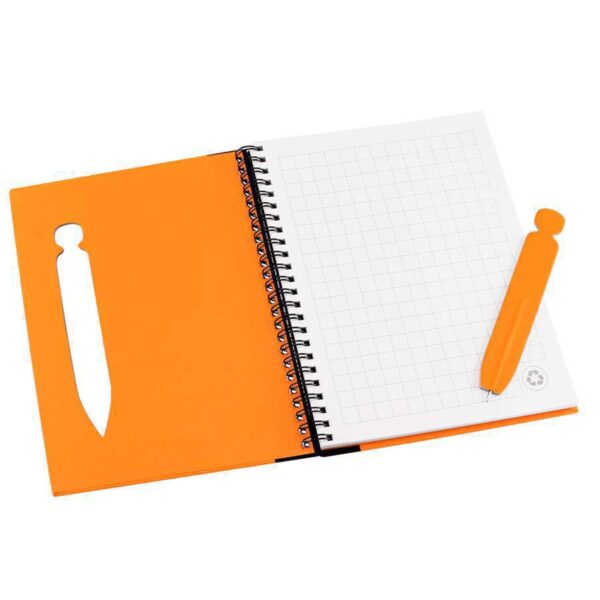 Cuaderno Ecológico Tapa Dura, vista 2 - Cuadernos Corporativos | MerchLAB